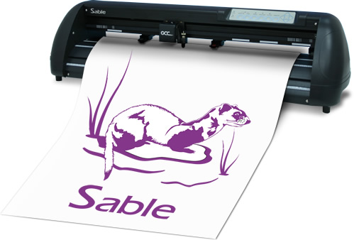 sable - Decal, Máy cắt decal