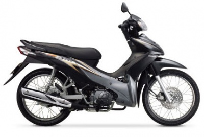 honda wave 110s phanh dia vanh nan hoa mau den - Honda Wave 110S Phanh đĩa, vành nan hoa, màu đen