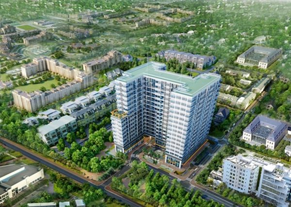 Phối cảnh khu căn hộ Carillon Apartment 