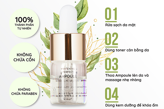 công dụng của ampoule hãng hanvely