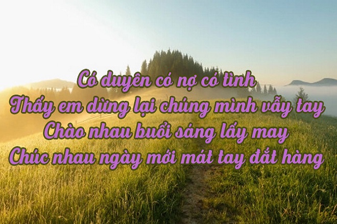 Stt tăng tương tác bán hàng trên mạng xã hội thu hút khách hàng hiệu quả Chao buoi sang - Stt tăng tương tác bán hàng trên mạng xã hội thu hút khách hàng hiệu quả