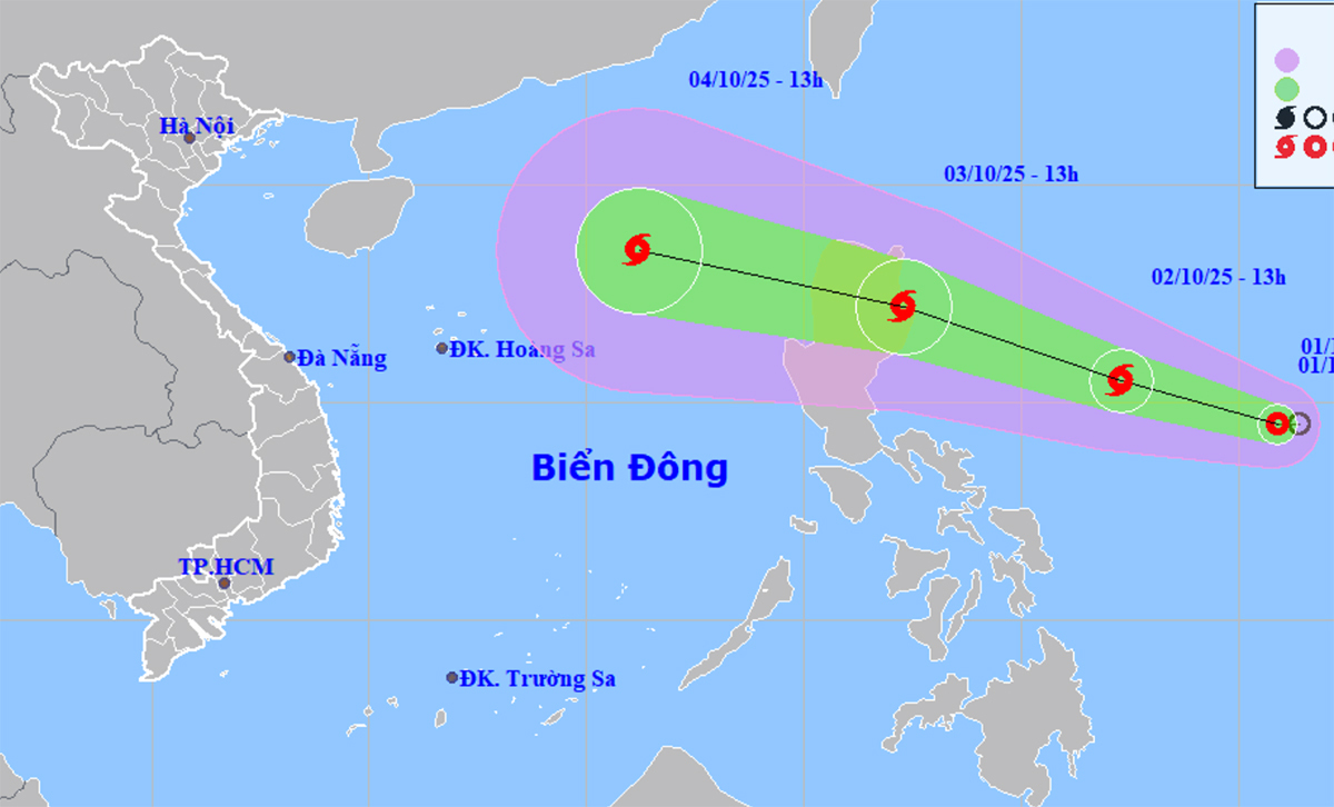 Dự Báo Thời Tiết Hôm Nay 2/10: Bắc Trung Bộ mưa lớn, bão số 11 hình thành trên Biển Đông
