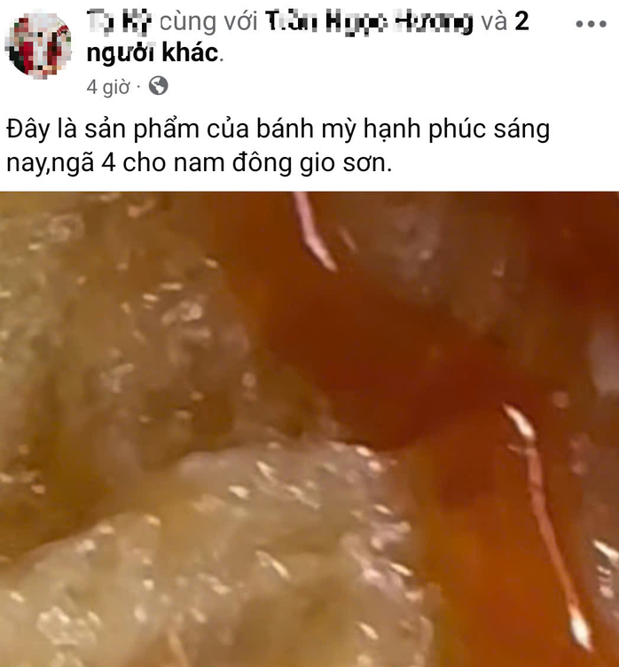 Kết quả xác minh vụ hộp xôi có dòi gây xôn xao mạng xã hội
