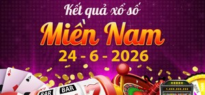Chi tiết KQXS Miền Nam ngày 24/6: XSMN thứ 4 hôm nay chuẩn xác