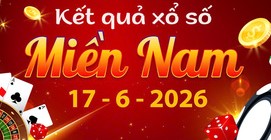 Cập nhật KQXS Miền Nam ngày 17/6 nhanh nhất: Xổ số thứ 4 tuần này