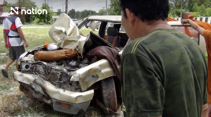 Thái Lan: Cậu bé 11 tuổi đâm xe vào đoàn hành hương, 8 nhà sư thiệt mạng